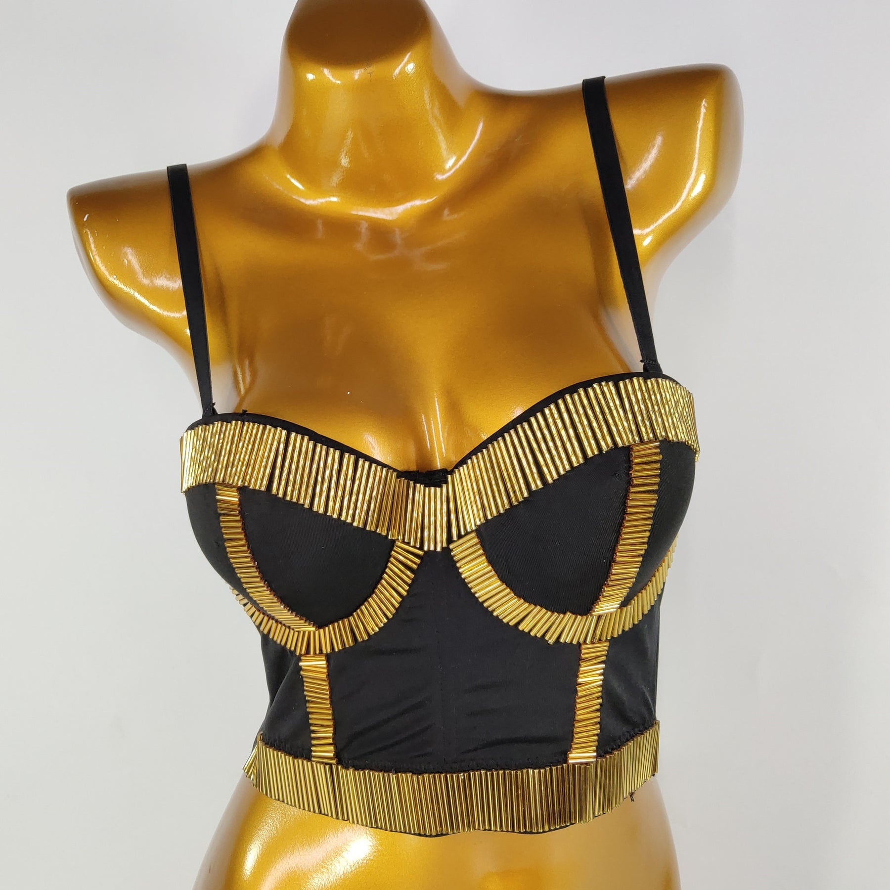 Women Crop Top Streetwear Beading Diamond Push Up Bra Casual Tank Tops Woman Clothes Bustier Camis Fashion Ladies Corset