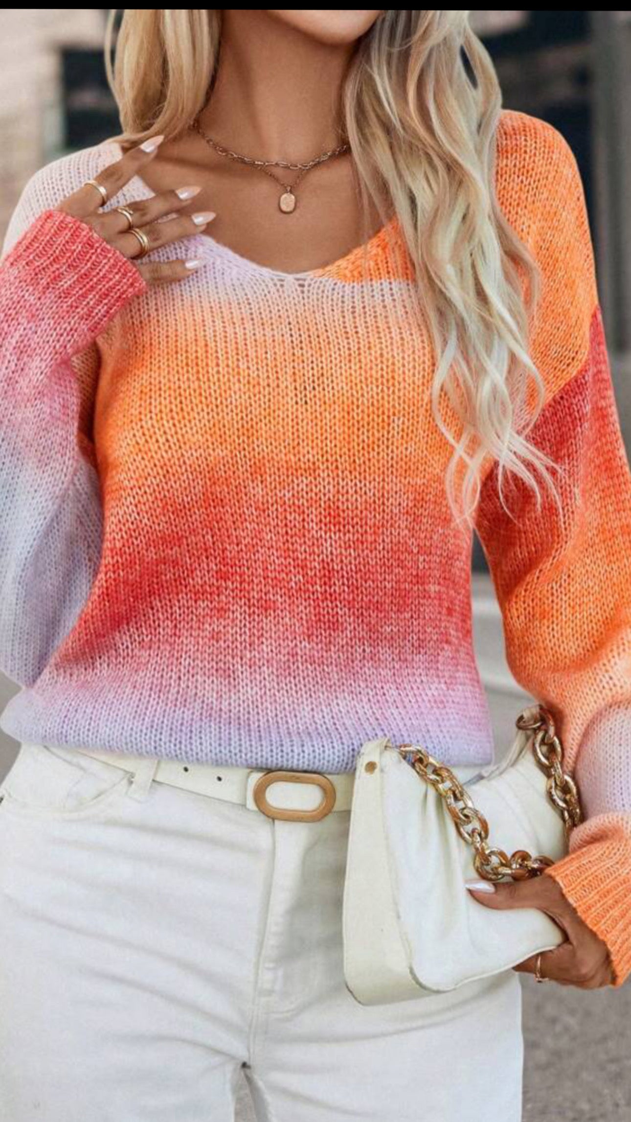 Sunset sweater