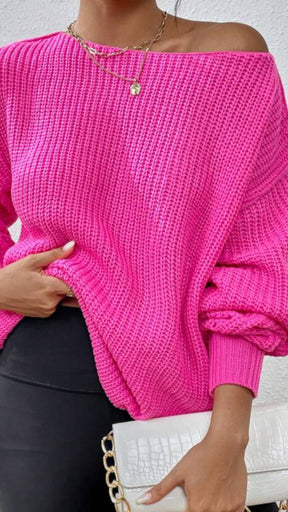 Pink sweater