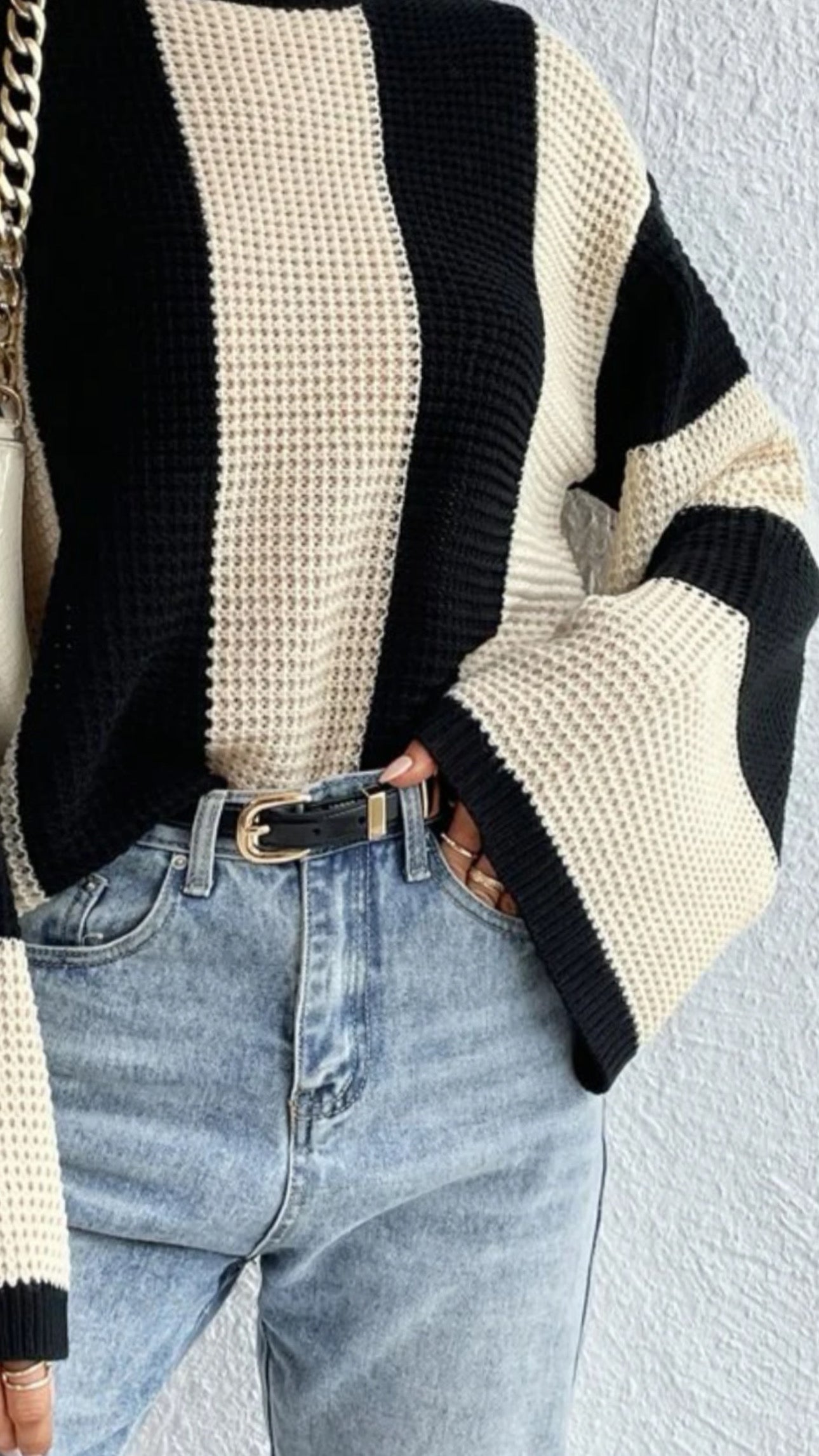 Crochet sweater