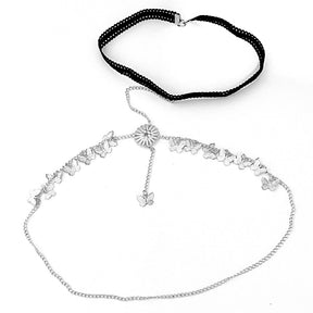 Sexy leg chain sexy Rhinestone thigh body sling  fashion simple leg chain women