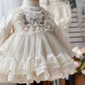 Tutu Dress Long Sleeve Vintage