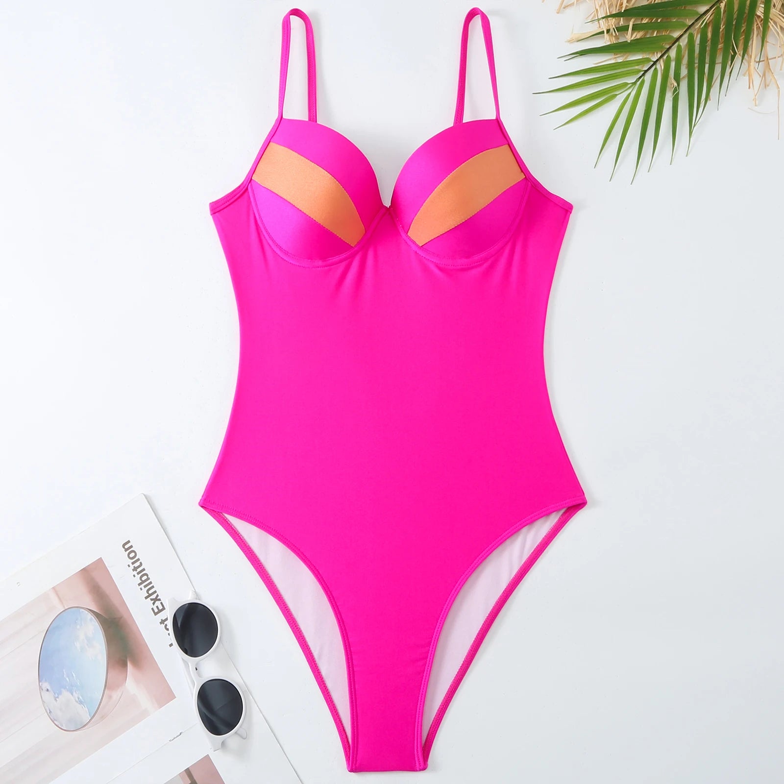 Sexy One Piece Swimsuit Push Up Swimwear Women