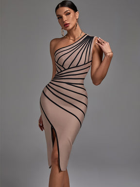 Women Bandage Dress Elegant Sexy Evening Party Dress