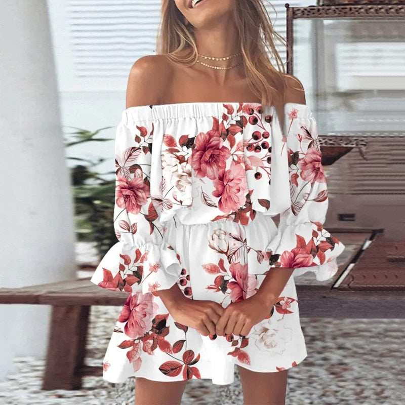 Summer Sexy Off Shoulder