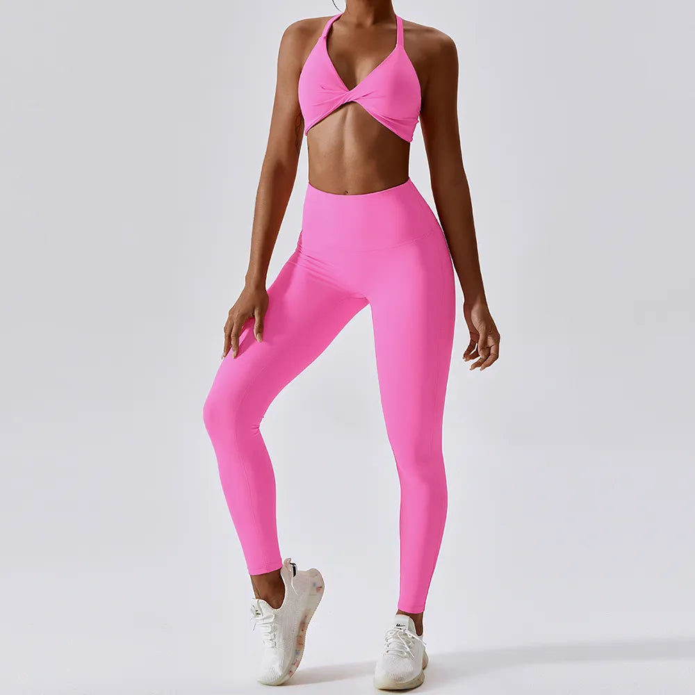 Seamless Yoga Set 2PCS Workout Sportswear