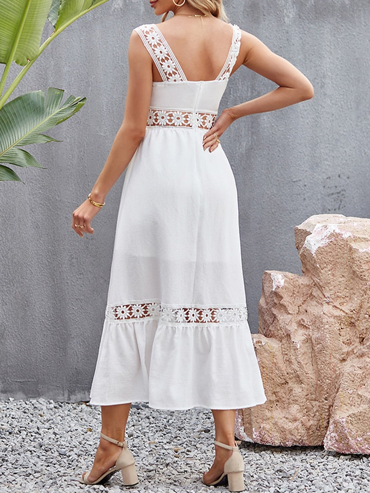 Elegant Beach Sundress