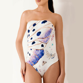 Vintage Women One Piece Swimsuit &amp; Skirt Luxuey Bikini Designer Bathing Suit Female Retro Swimwear Surf Wear Cover Up Summer