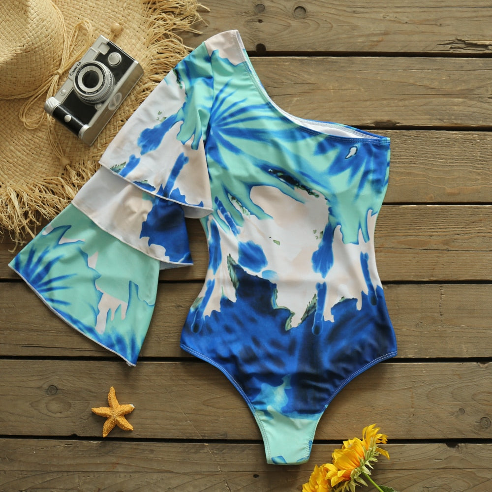 One Piece Swimsuit Bathing Suit Beachwear Monokini