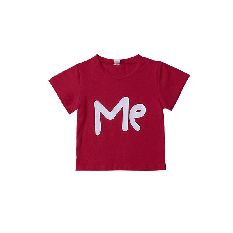 Family Tshirt Valentine Day Family Look Love Print Short Sleeve T-shirt Mommy And Me Clothes Boys Girls Fashion Tops