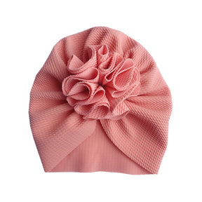 newborn toddler boho solid turban baby flroal Caps Boy Girls Princess Children&#39;s Hats Baby Beanie Hats accessories