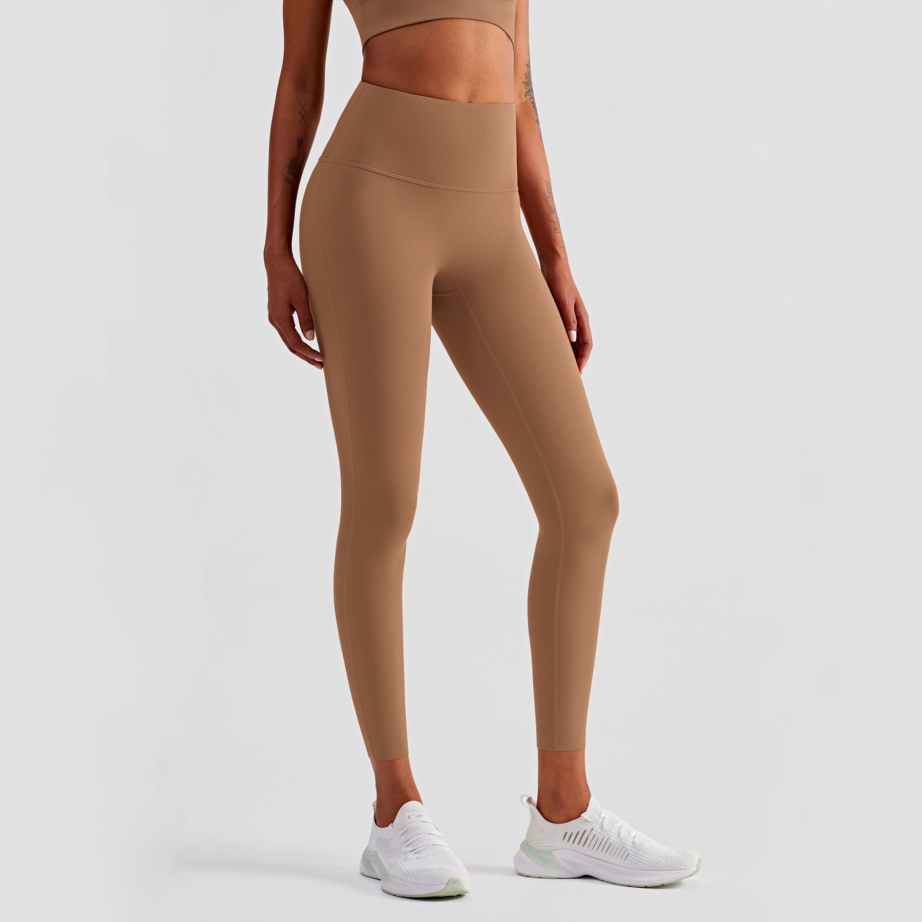 New Lycra Peach Buttocks Leggings Women Yoga Pants Nude High Waist Fitness Leggins Push Up Tights Woman Gym Sports Running Pants