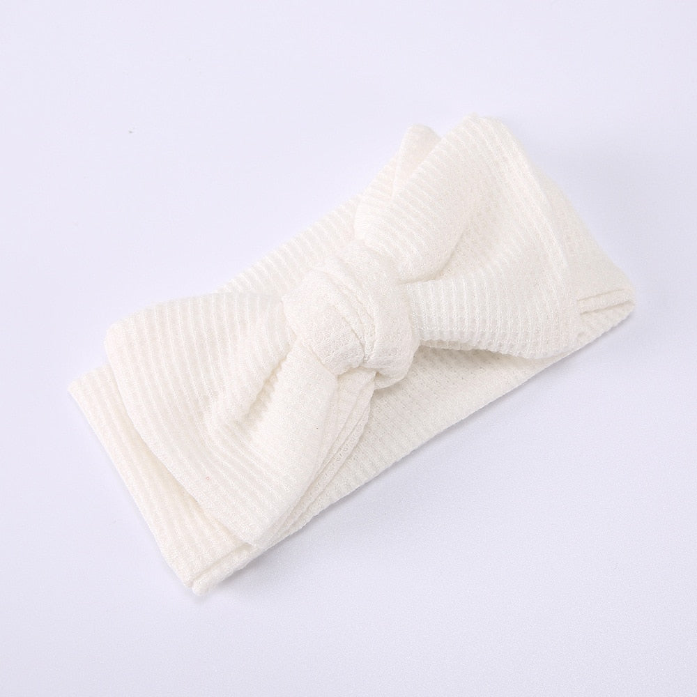 Baby Headband Baby Hair Accessories Headwear Baby Bow for Child Bowknot Turban for Kids Elastic Headwrap