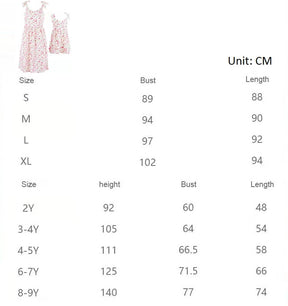 Irregular Mother Daughter Dresses Family Set Flower Mom Mum Baby Mommy and Me Matching Clothes Fashion Women Girls V-Neck Dress