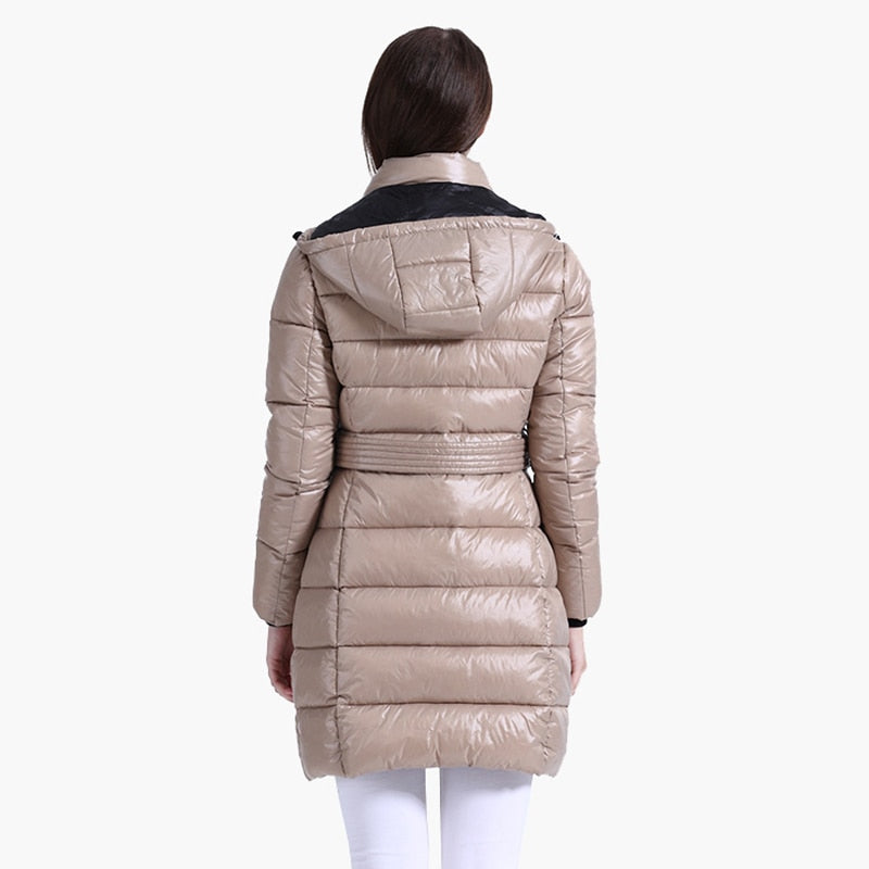 Winter Windproof Warm Parkas With Hooded Long Thick Puffer Jackets For Women Fashion Coats Casual Waterproof Outerwear