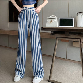 Vintage Clothes Baggy Pants Women Elegant Woman Dress Pants Female Clothing Fashion Trousers Streetwear Casual