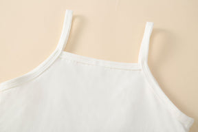 4pcs/sets Hat+Blazer Vest+Crop Tops+Shorts Pants Kids Baby Girl Clothing Outfits