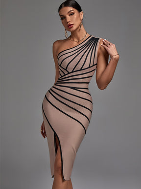 Women Bandage Dress Elegant Sexy Evening Party Dress