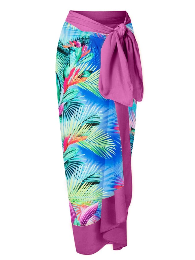 Print Fashion One Piece Swimsuit Skirt Halter Neck Holiday Beach Dress Designer Bathing Suit Summer Surf Wear