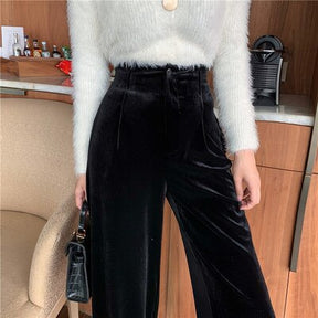 Vintage Female Clothing  Clothes Baggy Pants Women Elegant Woman Dress Pants Trousers Korean Fashion Streetwear Casual