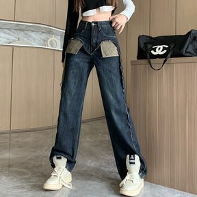 Female Clothing Baggy Jeans Woman High Waist Pant Jeans Women  Fashion Vintage Clothes Women