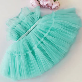 Baby Clothes for Girls Toddler Kids Wedding Princess Gown Girl Elegant Birthday Dress Tulle Bridesmaid Evening Party Dresses