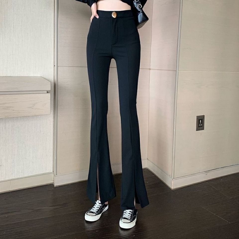 Asymmetrica Jeans Bell Bottom Pants Woman Denim Jeans Pants For Women 2022 High Waisted Flare Leggings Skinny Vintage