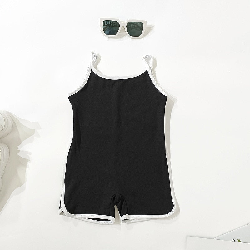 Mother And Daughter Yoga Overalls Women Girl Summer Clothes Family Look Matching Outfits Clothing Mom Me Sleeveless Jumpsuits