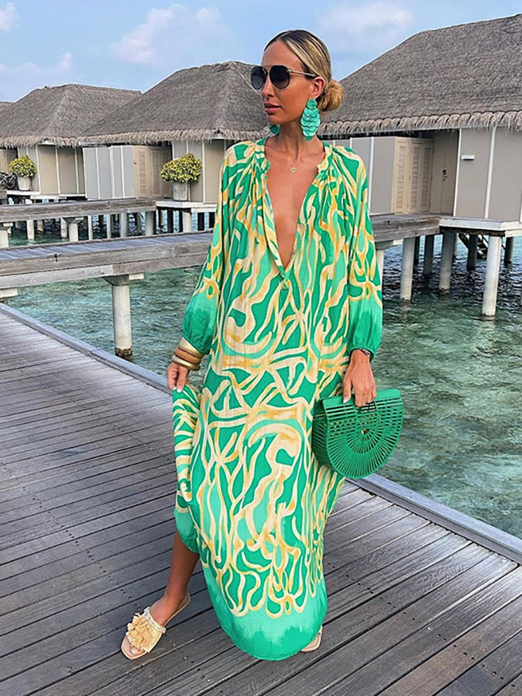 Beach Sexy Dresses Cover Up Elegant Robe