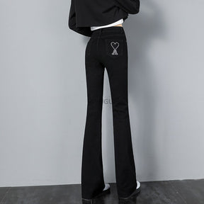 New Fashion flare Jeans hight-waisted Slim