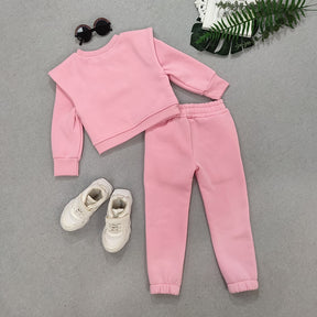 Long Sleeve Hoodies Shirt+Sport Pants Toddler Baby Girl Winter Casual Clothing Suits