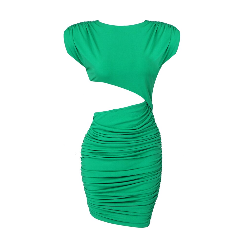 Dress For Women Sexy High Waist Hollow Out Design Draped Mini Dress Casual Daily Outwear