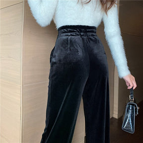 Vintage Female Clothing  Clothes Baggy Pants Women Elegant Woman Dress Pants Trousers Korean Fashion Streetwear Casual