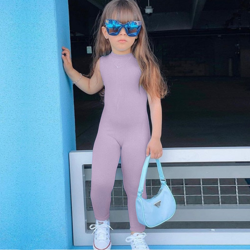 Jumpsuits For Kids Girls Winter Clothes Candy Color Girl Overalls Children