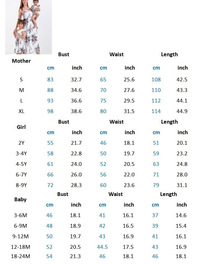2023 Tank Mother Daughter Matching Dresses Family Set Sleeveless Mommy and Me Clothes Women Girls Long Dress Baby Romper